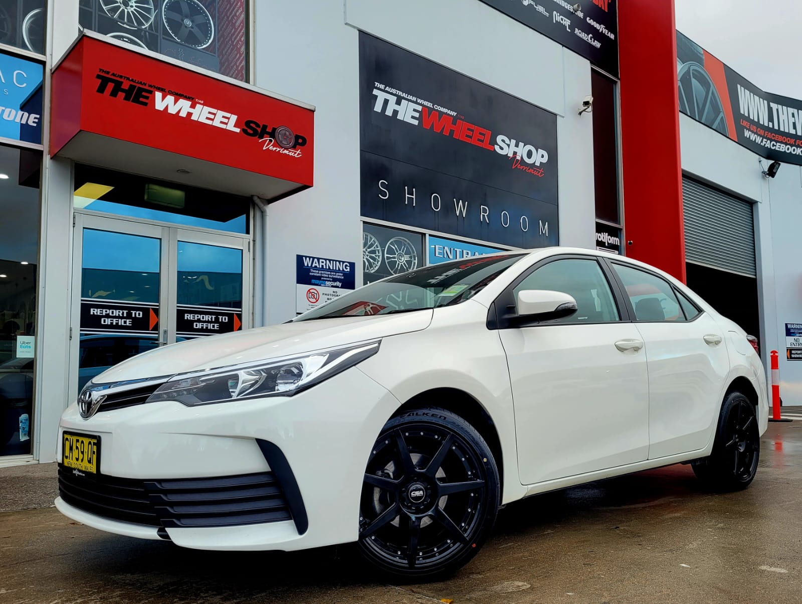 TOYOTA COROLLA WITH CSA WHEELS |  | TOYOTA